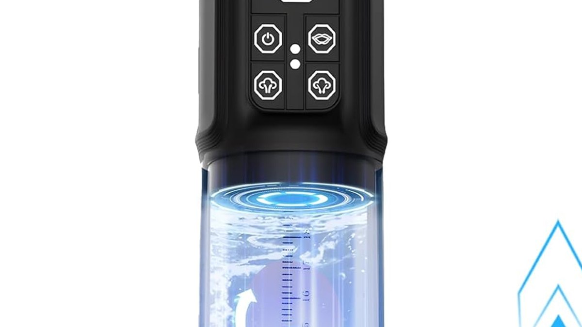 Clear vacuum pump cylinder and control unit used to compare water and air systems